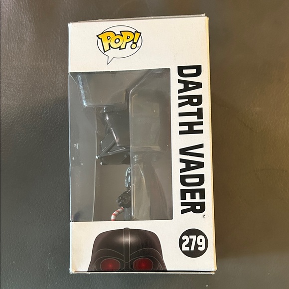Funko Darth Vader Figure with Black Armor and Red Saber - Picture 5 of 7